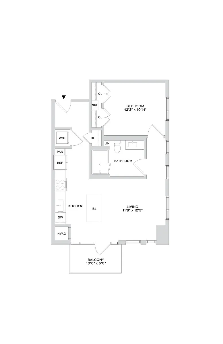 Floor plan B4 1X1