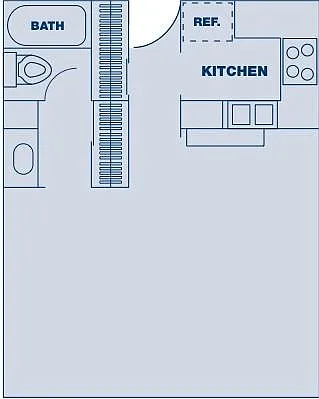Floor plan Studio