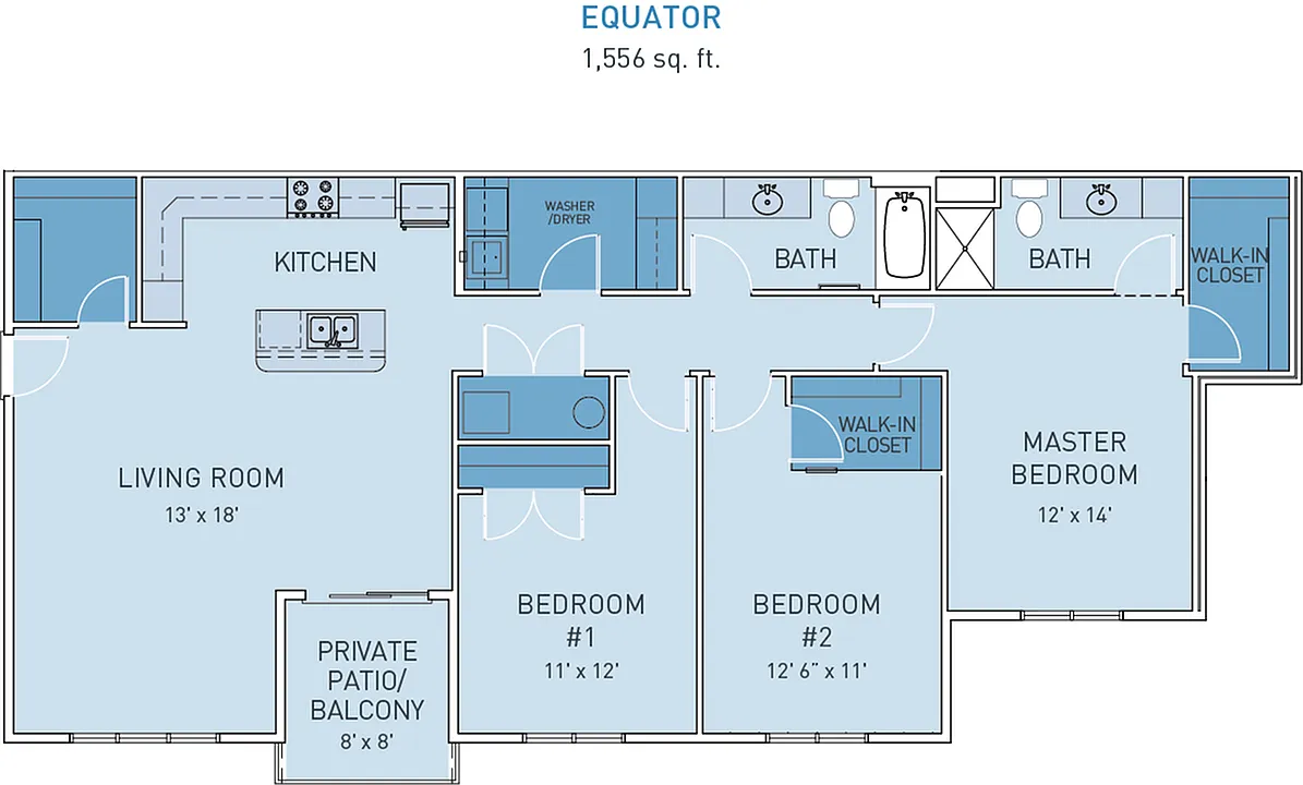 Floor plan Equator