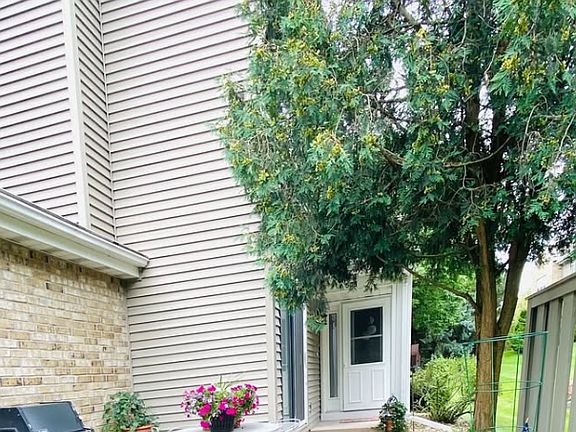 Front entrance and patio