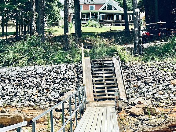 DockWater view to home