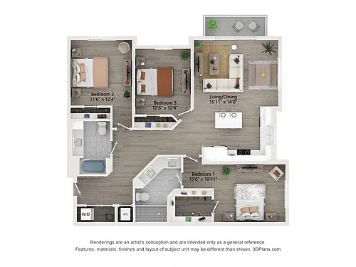 Floor plan C1