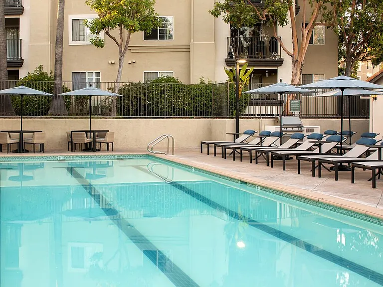 Pool and sundeck