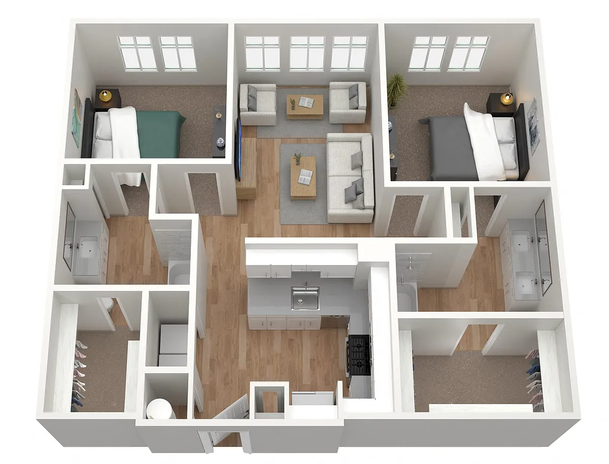 Floor plan B8