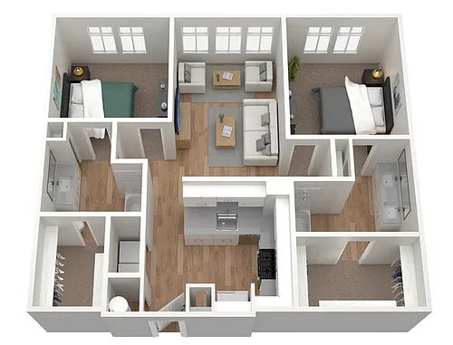 Floor plan B8