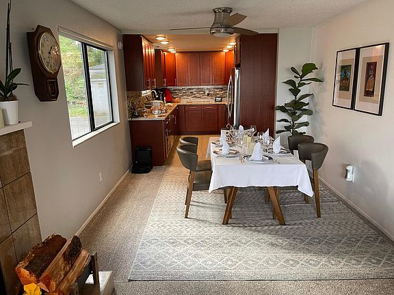 Dining room and Kitchen