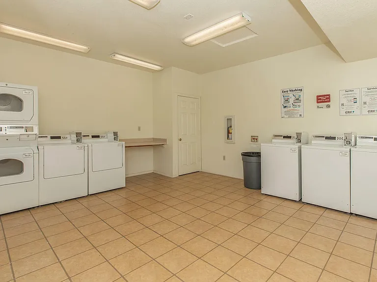 Convenient On-Site Laundry Facility