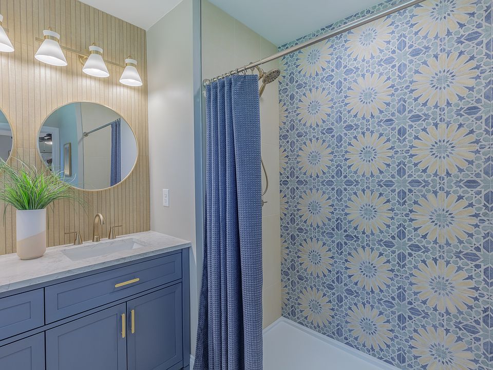 brand new primary bathroom!