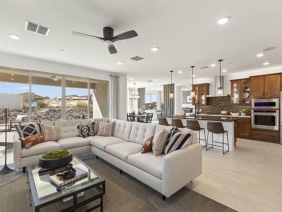 Model Great Room - Kitchen