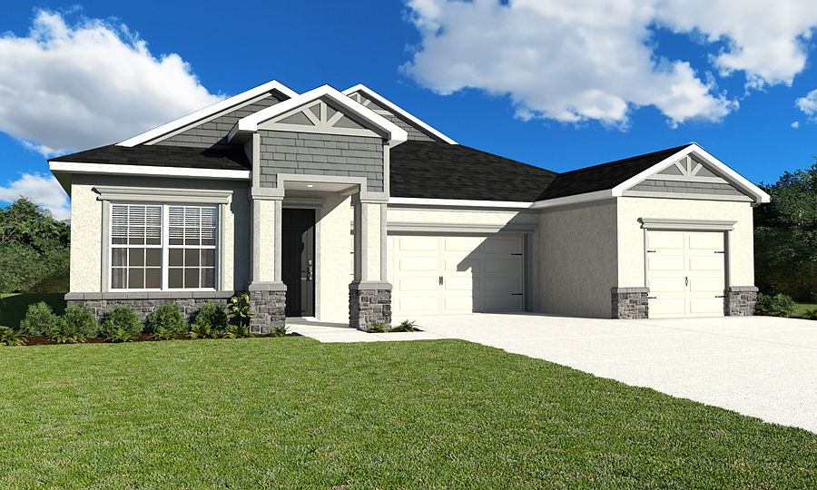 Brand-new 3-bedroom home for sale in St. Cloud FL