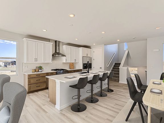 Angeline Kitchen Dining - Virtually Staged