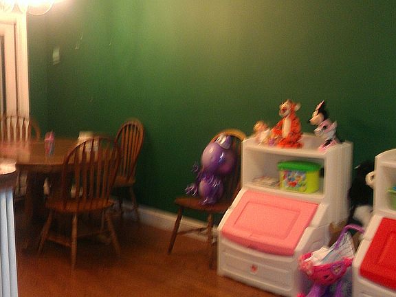 walking towards kitchen