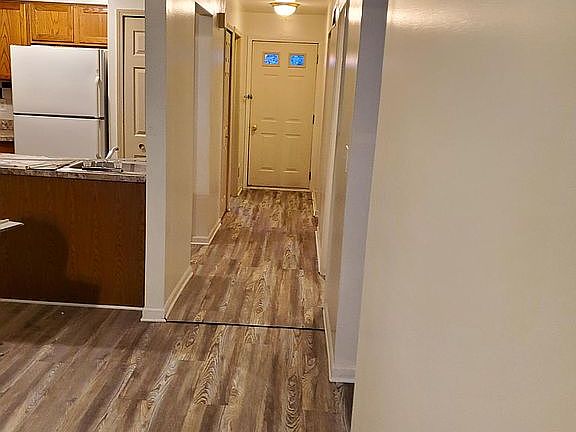 Entry hallway & Kitchen overlook
