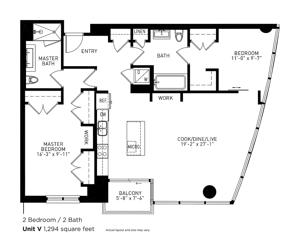 Floor plan V