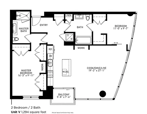 Floor plan V