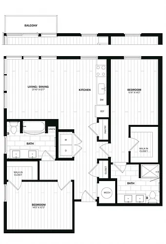 Floor plan B11