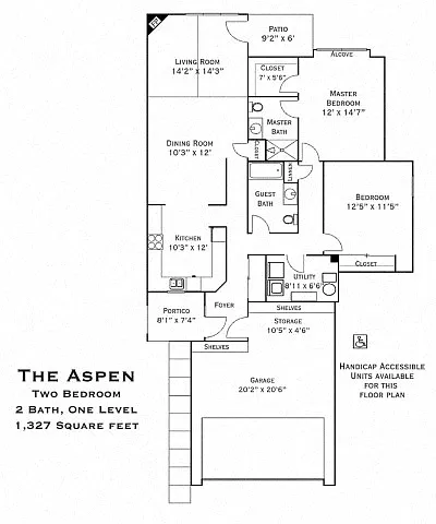 Floor plan Aspen - C