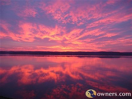 Sunrise over Piney Campgrounds