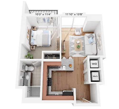 Floor plan A1