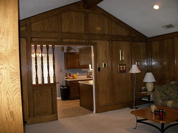 Living room toward kitchen