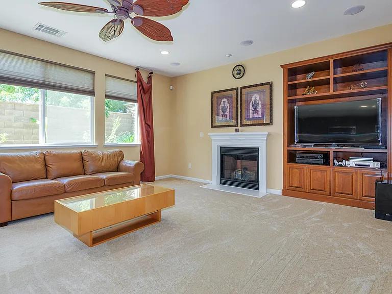 Family Room with Gas Fireplace