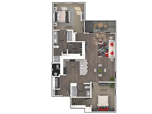 Floor plan B11