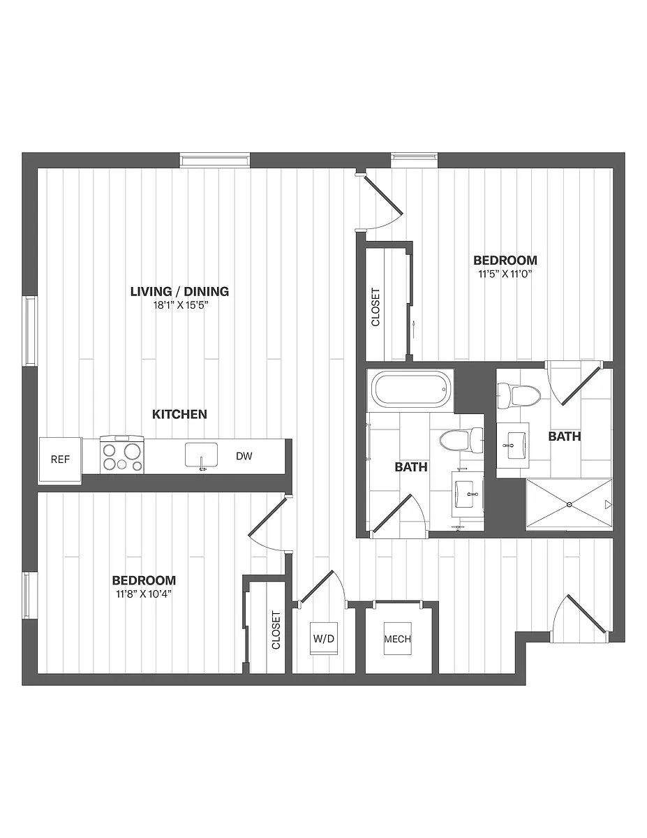 Floor plan D2