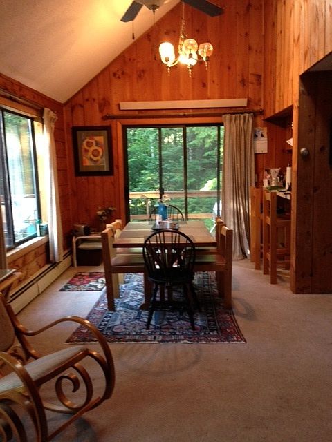 Dining area to deck