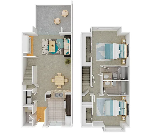 Floor plan Hickory