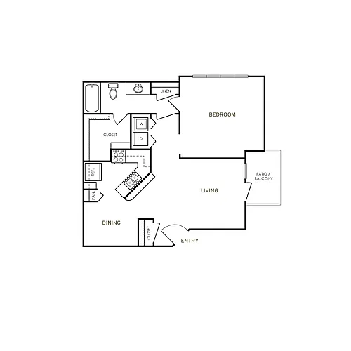 Floor plan A5 Classic