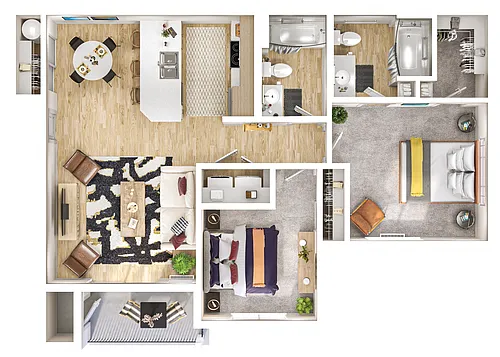 Floor plan C1