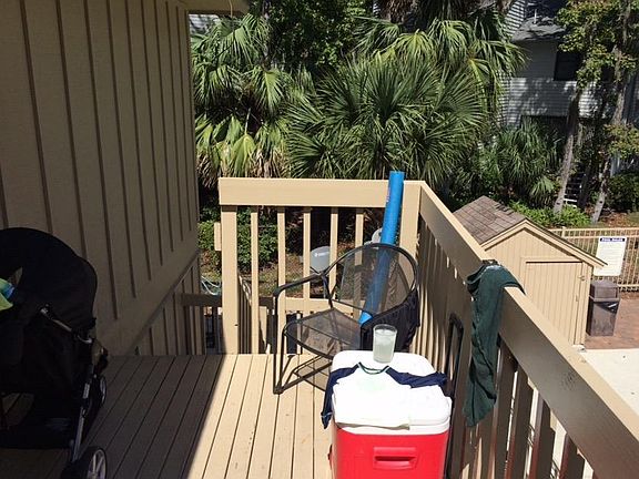 Private balcony