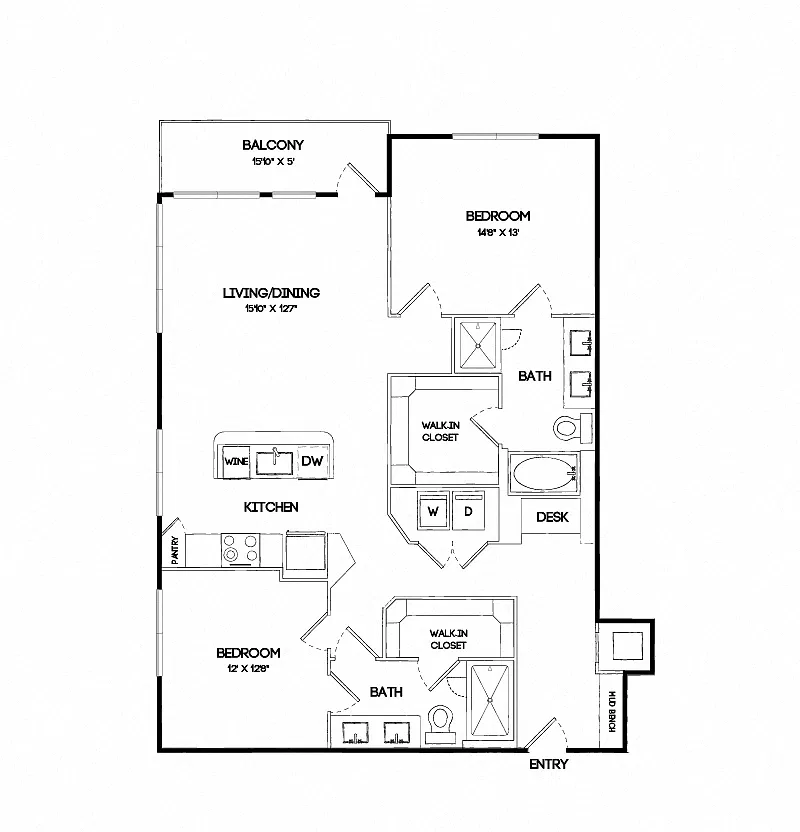 Floor plan B7