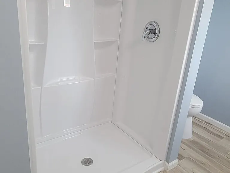 Master's bedroom shower