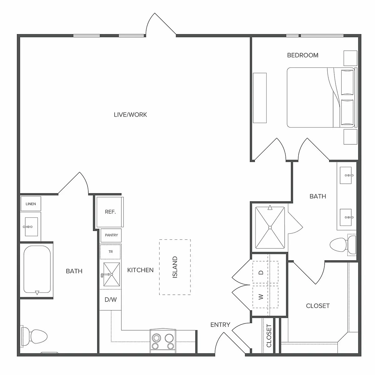 Floor plan LW2