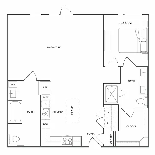 Floor plan LW2