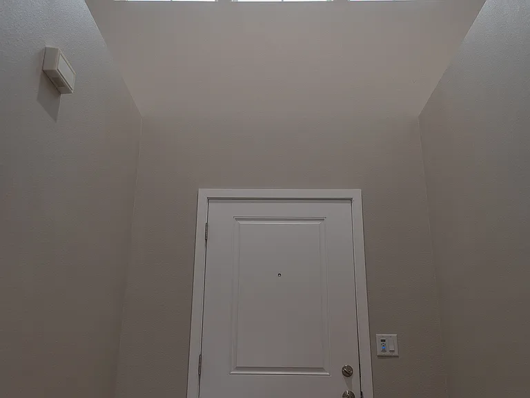 Main door from the inside - storage available on the top shelf on each side