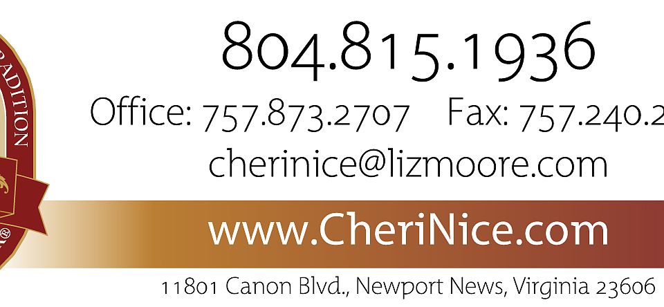 Contact Cheri Today!