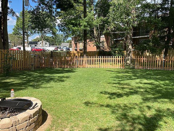 Fenced backyard 2021