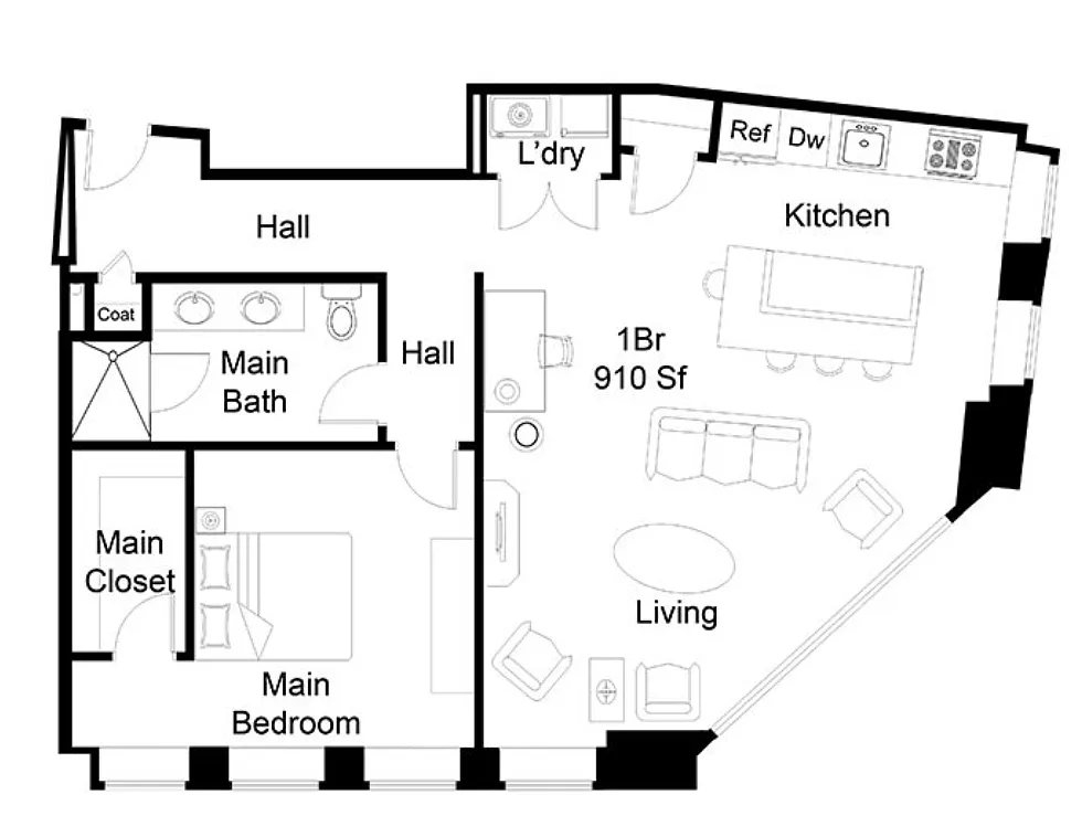 Floor plan 203N