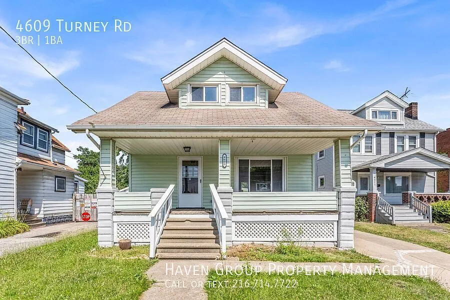 4609 Turney Rd, Garfield Hts, OH 44125- Spacious 3-bed 1-bath single-family home! — Photo 1