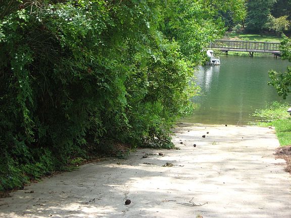 Private boat ramp