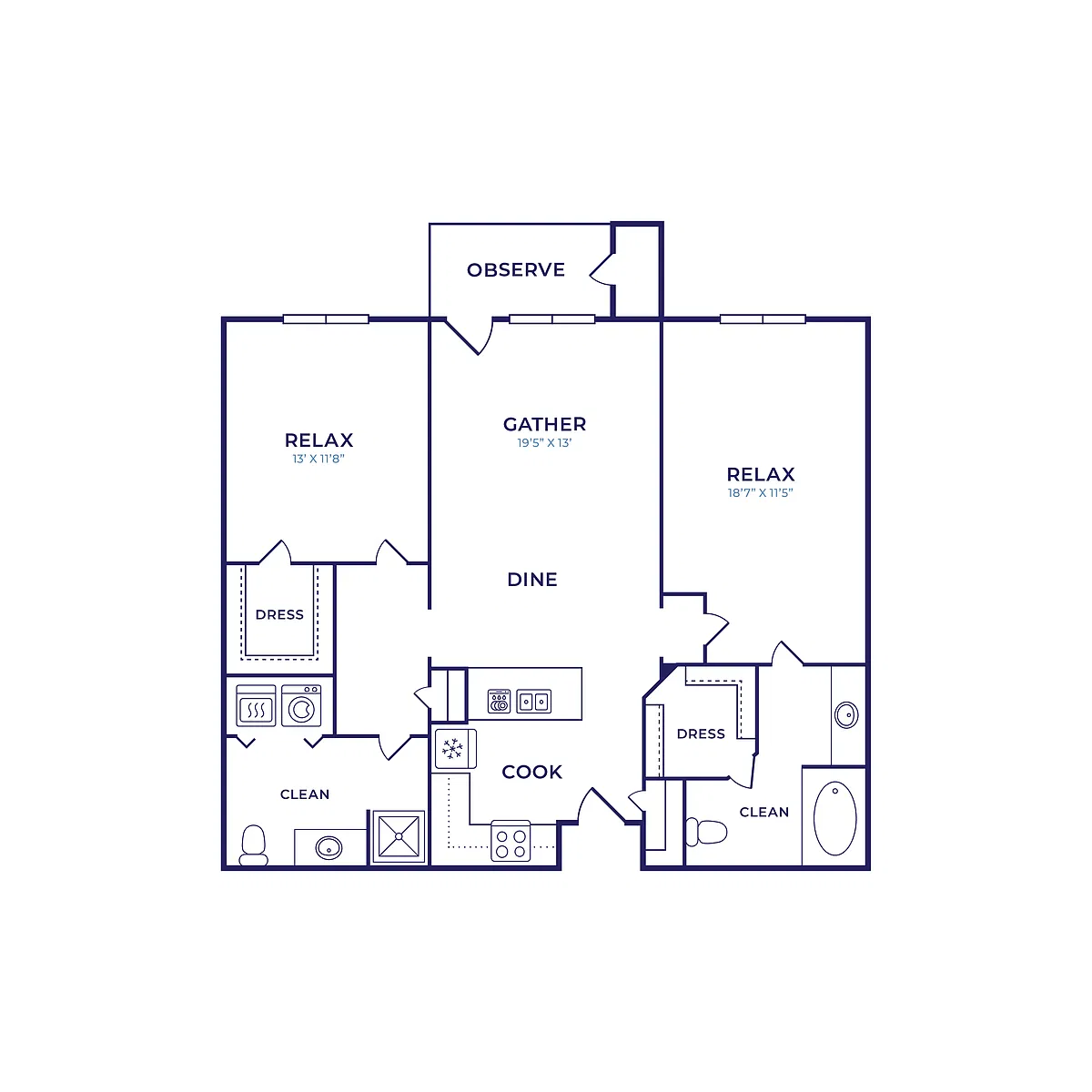 Floor plan Fairfield