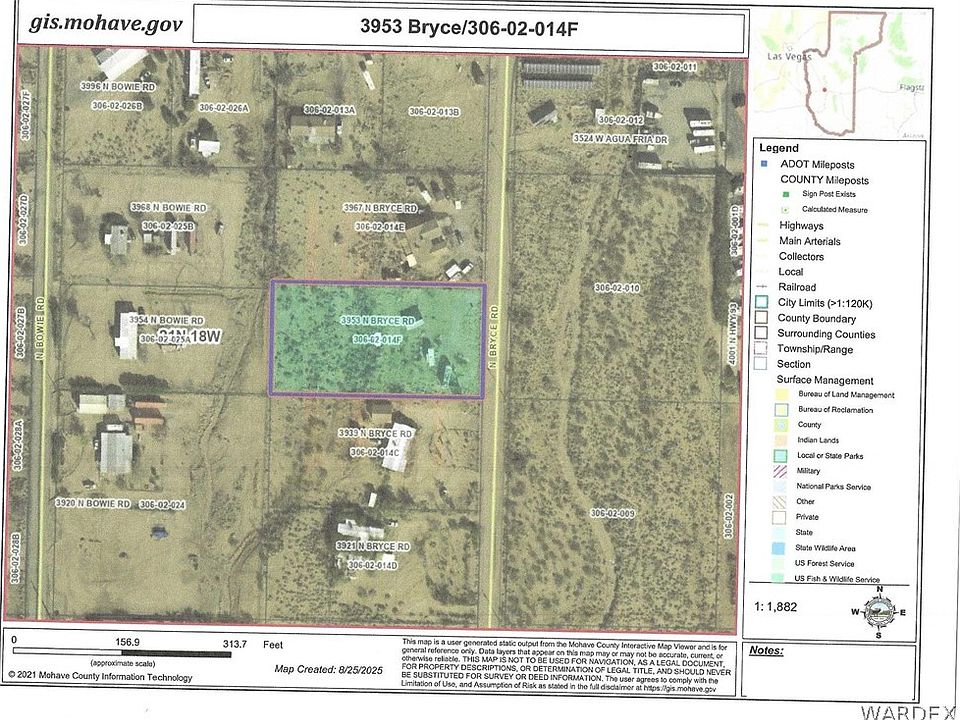 1st image of 3953 N Bryce Road