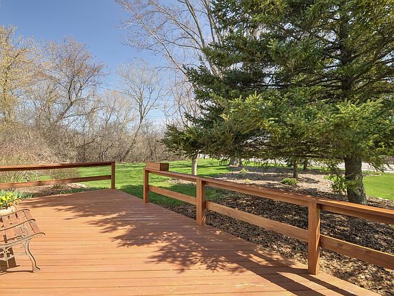 Large wrap around deck