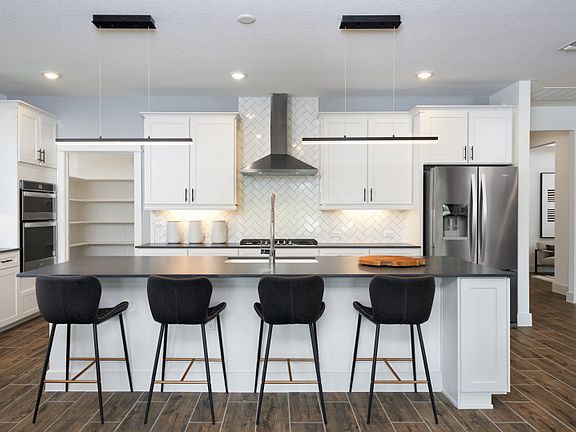 Spacious Kitchen Island