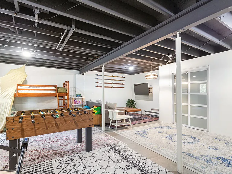 Basement foosball