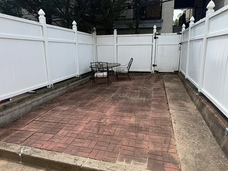 Back yard patio
