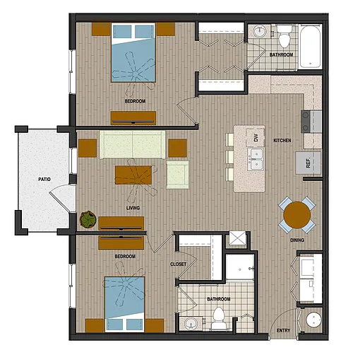 Floor plan Calypso Shore