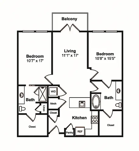 Floor plan B6